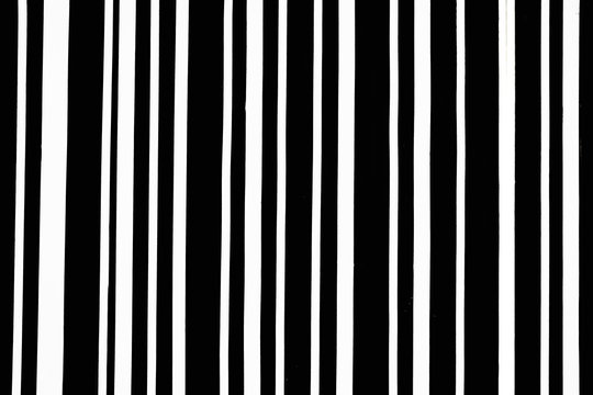 Vertical black lines as if they were a barcode as a background.