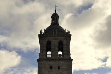 Details of the cathedral of Ciudad Rodrigo in the province of Salamanca (Spain)