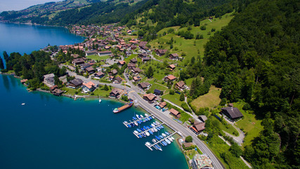 Fototapeta na wymiar Merligen, Suisse