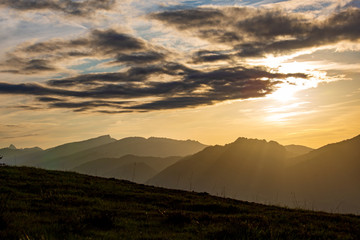 Allgäu - Berge - Sonnenuntergang - Alpen - Ifen