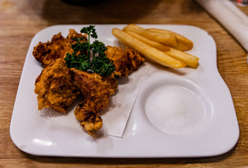 ラーメン屋さんで夕食を