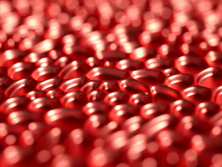 Abstract metal background. 3d illustration, 3d rendering.