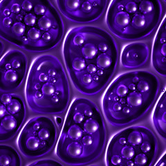 Abstract metal background. 3d illustration, 3d rendering.