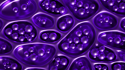 Abstract metal background. 3d illustration, 3d rendering.