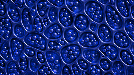 Abstract metal background. 3d illustration, 3d rendering.