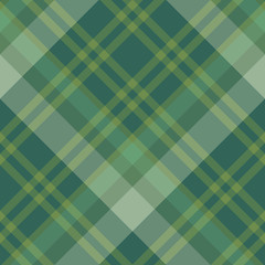 Seamless pattern in cute discreet green colors for plaid, fabric, textile, clothes, tablecloth and other things. Vector image. 2