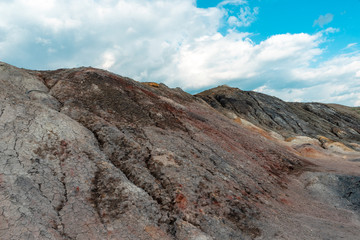 Mountains and clear turquoise sky