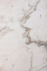 White marble texture background with natural patterns