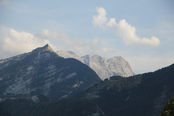 Obraz premium mountains and clouds