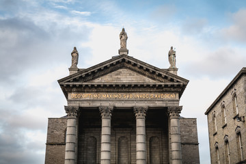 Fototapeta na wymiar St. Audoen s Roman Catholic Church in Dublin