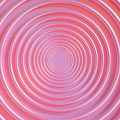 Elegant metal background with pedestal, podium and studio. 3d illustration, 3d rendering.