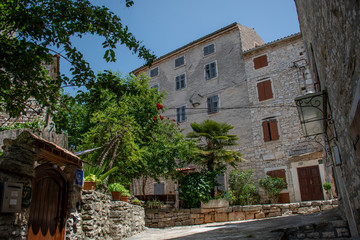 Fototapeta na wymiar Medieval town of Bale, Istria, Croatia.