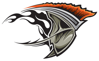 Fototapeta premium Gladiator mascot