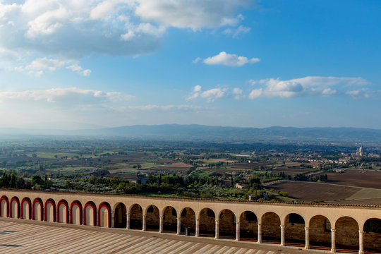 The amazing countryside of Assisi