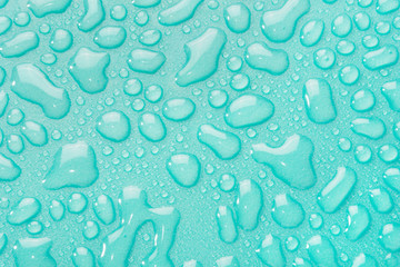 color water drip and wave