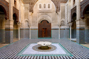 Al-Attarine Madrasa - Fes, Morocco