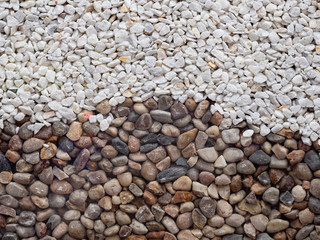 Background with many small stones