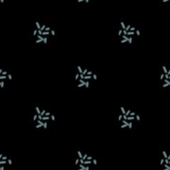 Deseń na czarnym tle 