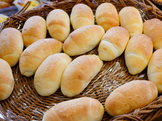 Simple butter bread with rich buttery aroma