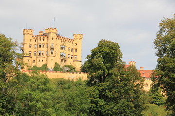 Fototapeta na wymiar castle on hill