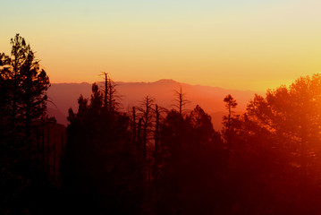 Obraz premium Kitt Peak Sunset