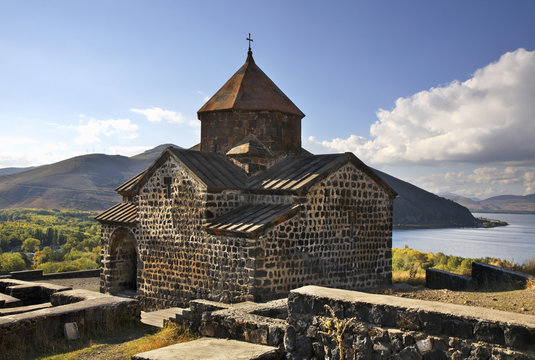 Sevanavank - Sevan Monastery. Surp Astvatsatsin. Armenia