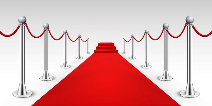 Red carpet celebrity background entrance. Event vip red carpet