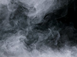 smoke white group on dark background