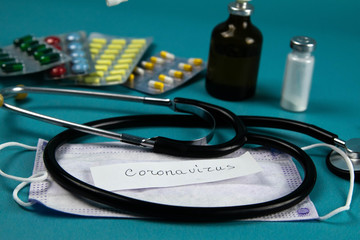 Coronavirus 2019-nCoV. Corona virus outbreaking. Epidemic virus Respiratory Syndrome. China.
