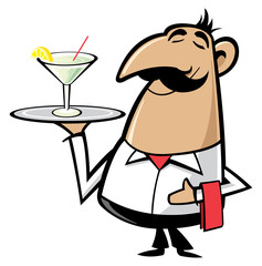 Cocktail waiter