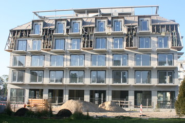 Aparthotel, Baustelle, Apartament