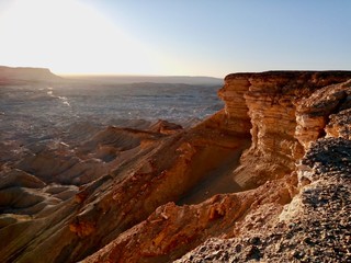 cliffs of moher at sunset in ireland
