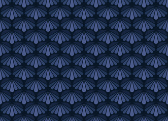 Vector abstract seamless pattern. Geometric classical background. Retro stylish texture.