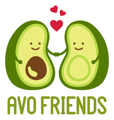 Avocado avo friends
