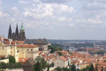 Naklejka na ściany i meble Praga