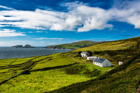 Houses at the Coast of Ireland