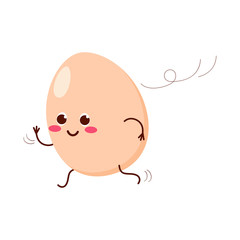 Cute cartoon character Egg