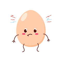 Cute cartoon character Egg