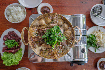 The Healthy food is very spicy and hot in the north of Thailand.