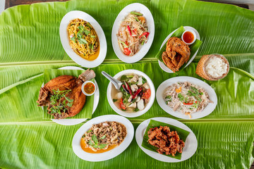 The Healthy food is very spicy and hot in the north of Thailand.