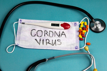 Coronavirus 2019-nCoV. Corona virus outbreaking. Epidemic virus Respiratory Syndrome. China.