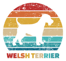 Welsh Terrier vintage color