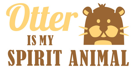 Otter is my spirit animal