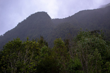 view of mountains