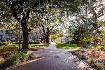 Naklejka premium Savannah Georgia