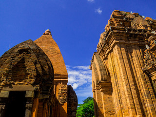 View of the Po Nagar Temple in Nha Trang, Vietnam