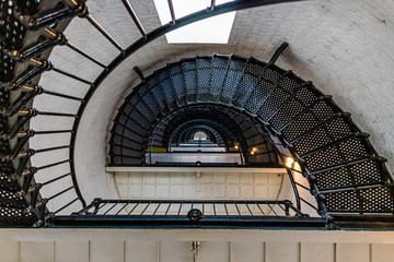 Lighthouse staircase.