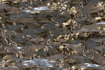 Abstract background with melting metal design