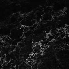Black marble natural pattern for background, abstract natural marble black and white