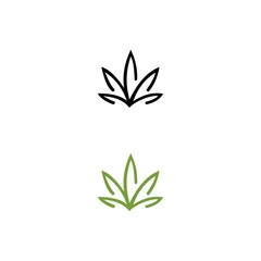 cannabis logo design for branding identity